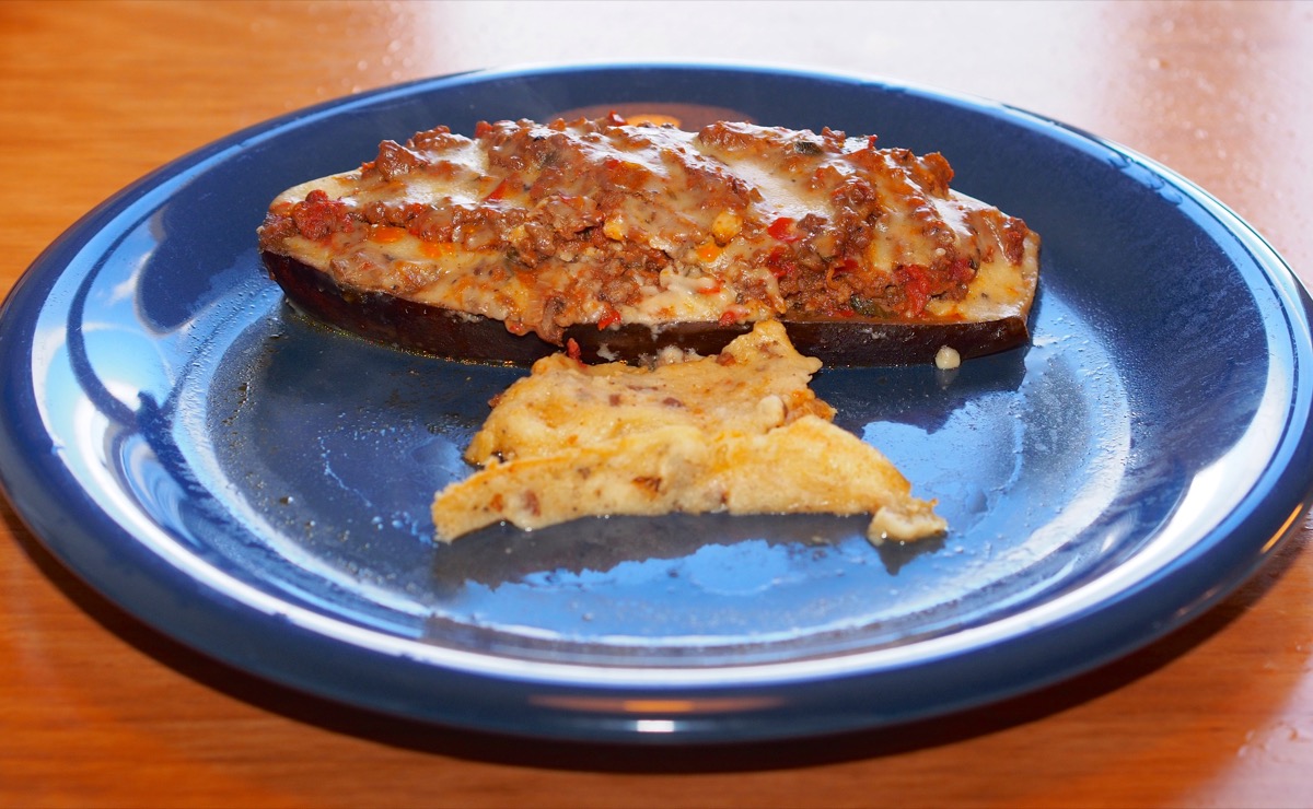 Aubergine papoutsakia