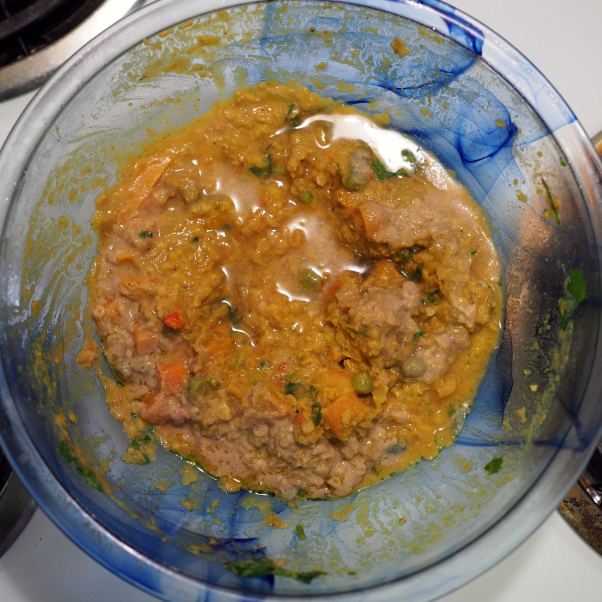 Spiced red lentils