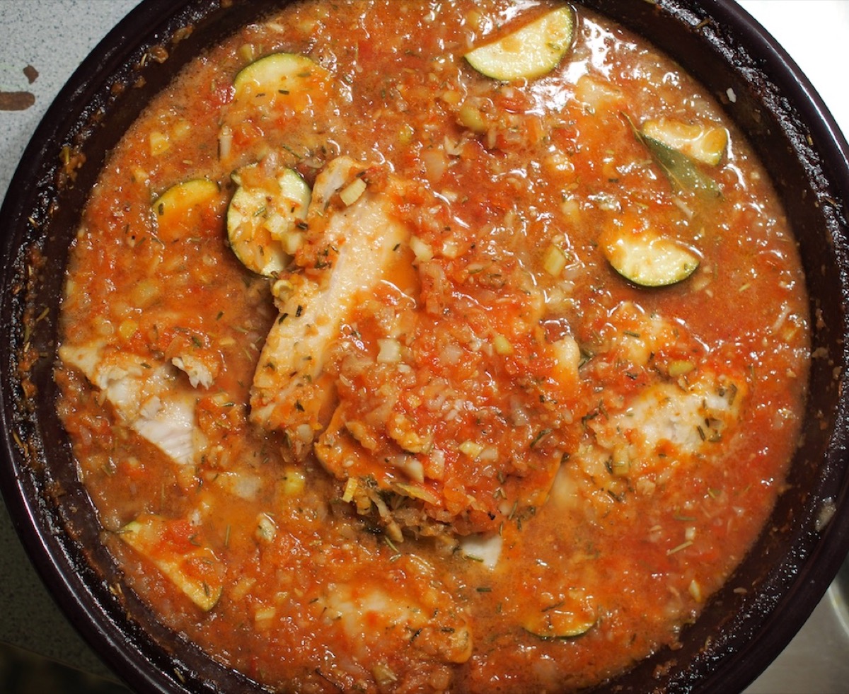 Stifado fish